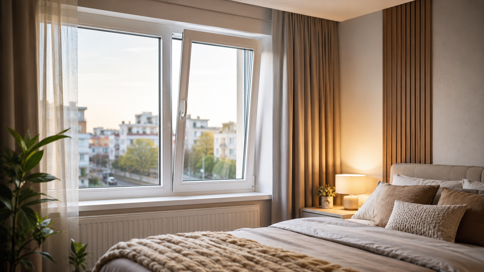 Double vitrage pour la chambre : qu’est-ce qui compte le plus, le silence, la chaleur ou la ventilation ?